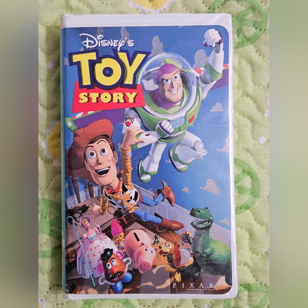 Disney Pixar Toy Story VHS Video Tape Special Edition Classic Gold VTG Clamshell